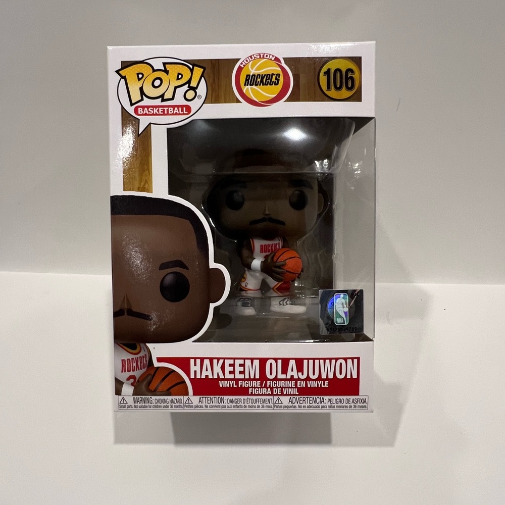 Hakeem « The dream » Olajuwon Funko 108 Houston Rockets